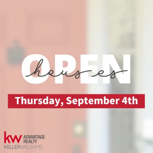 Keller Williams Agents are hosting Open Houses tomorrow! ✨ photo