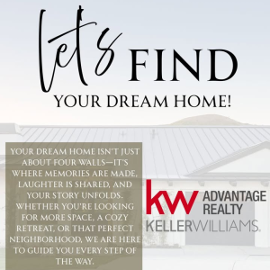 Finding your dream home isn’t just about square footage or granite countertops — it’s about discovering the place where your life unfolds. ✨
It’s the kitchen where Sunday mornings feel slower.
The backyard where laughter echoes on summer nights.
The front photo