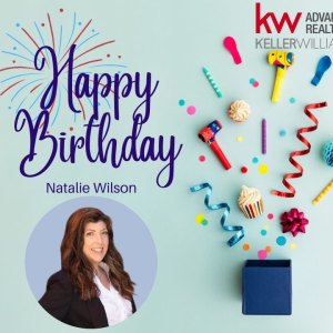 It is time to celebrate the first KW Birthday of July! ✨
Please join us and help us celebrate Natalie Wilson! Happy Birthday Natalie, we hope you have a wonderful day! photo