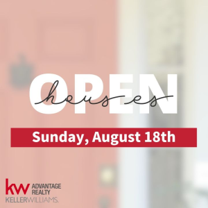 Keller Williams Agents are hosting Open Houses tomorrow! ✨ photo