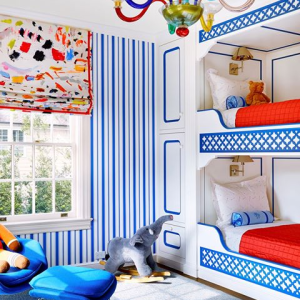 Bunk beds have long been a kids' room staple. But bunk rooms have become a trend that even adults can get in on. Which one is your favorite?
Check out some of the coolest bunk beds from House Beautiful photo