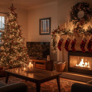 Warm lights, cozy nights, and a home filled with holiday cheer… December reminds us why “home” matters most. photo