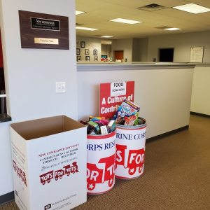 KW is an official Toys For Tots collection spot! We are accepting donations until 4:45 Thursday 11/12/20 Marine Toys for Tots Foundation pickup is Friday 11/13/20. photo