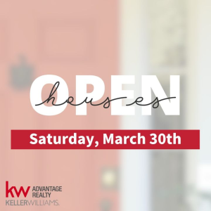 Keller Williams Agents are hosting Open Houses tomorrow! ✨ photo