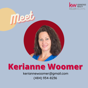 Welcome to the KW Family! ✨ We want to introduce you to Kerianne Woomer. Here's more info about her:
"Born and raised in Bethlehem, I moved to Reading in 2014 and started a family. I simply loved it in Berks county but decided to move my family to Belle photo