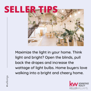 #SellerTips
Maximize the light in your home. photo