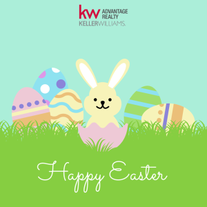 Happy Easter from Keller Williams Advantage Realty. We hope your Easter is egg-stra special today! photo