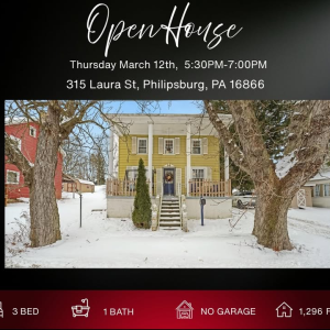 Here's a wonderful opportunity for you to find a place to call home today Thursday, March 12th photo