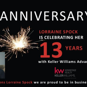 Happy KW Anniversary Lorraine Spock photo