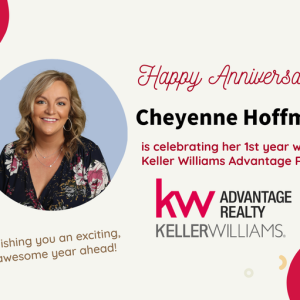 Happy KW Anniversary Cheyenne Hoffman! Here’s to many years to come! ✨ photo