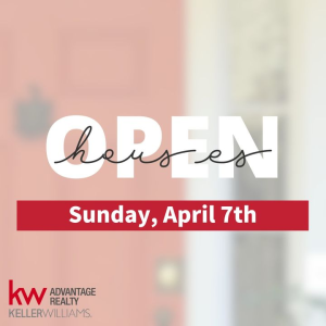 Keller Williams Agents are hosting Open Houses tomorrow! ✨ photo