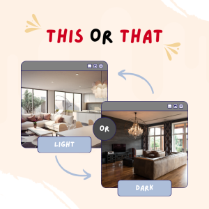 Which interior design theme do you like better? Let us know in the comments! photo