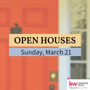 We're hosting Open Houses Sunday, March 21 photo