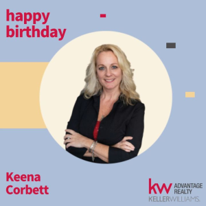 Happy Tuesday and happy birthday to Keena Corbett Keller Williams Advantage Realty !
We hope you have a great day! photo
