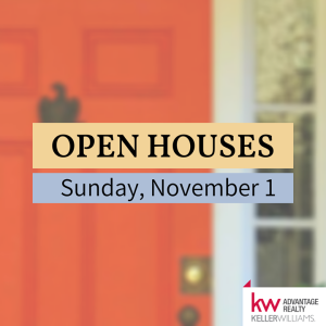 You're invited this Open Houses Sunday, November 1. A brand new listing on your block! photo