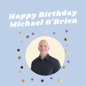 Happy Birthday Michael O'Brien ✨ photo