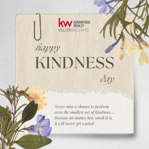 Happy Kindness Day from all of us here at Keller Williams Advantage Realty. photo