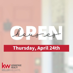 Keller Williams Agents are hosting Open Houses tomorrow! ✨ photo