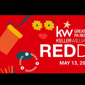 We had another awesome Red Day! Check out this compilation video of all of the KW offices in the Greater PA Region. #GiveWhereYouLive photo