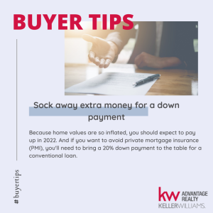 Saving extra money for down payment is a good practice for any home buyer, no matter their financing choice.
In the long run it will make you feel more financially stable, because any amount you pay up front is less you have to worry about later. photo
