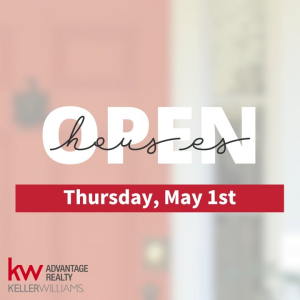 Keller Williams Agents are hosting Open Houses tomorrow! ✨ photo
