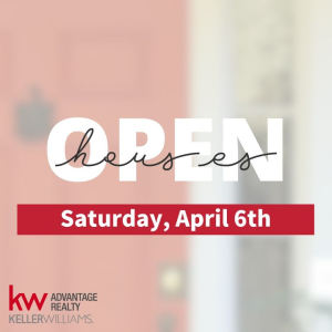 Keller Williams Agents are hosting Open Houses tomorrow! ✨ photo