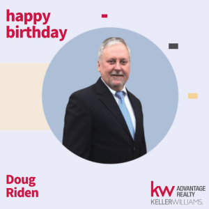 Starting off August with a KW birthday! Doug Riden we hope you have a wonderful day, and a successful year ahead! photo