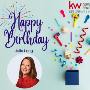 Today we are wishing a very Happy Birthday to Julia Long! photo