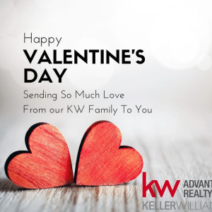 It's not what we have in life, but who we have in our life that matters.
All of us at Keller Williams are sending so much love to each and every one of you. ❤️
Happy Valentine's Day! photo