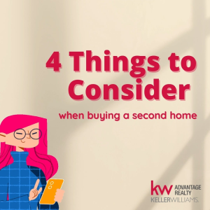 4️⃣ Things to Consider when buying a second home
✨ Affordability
If you aren't paying all-cash, you're going to have two mortgages payments.
✨ Maintenance
Even if you don't plan to spend much time there you still need to maintain it.
✨ Vacancy
Planning photo