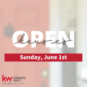 Keller Williams Agents are hosting Open Houses tomorrow! ✨ photo
