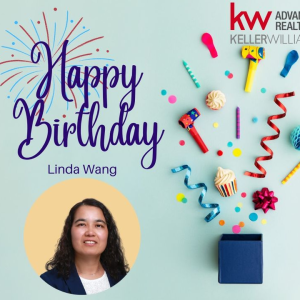 Join me in wishing Linda Wang a very Happy Birthday!! We hope you have an amazing day!! photo