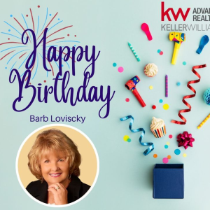 Join us in wishing Barb Loviscky a Happy Birthday!! We hope you have an amazing day, Barb!! photo
