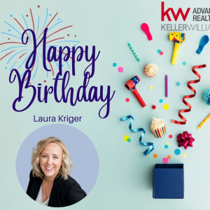 We're starting the weekend strong with a KW Birthday! Today we are celebrating Laura Kriger! Happy Birthday Laura, we hope you have an amazing day!! photo