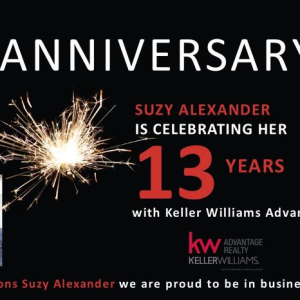 Happy KW Anniversary Suzy Alexander photo