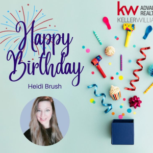 What better way to start the day off than with a Birthday celebration!
Today we are celebrating Heidi Brush! photo