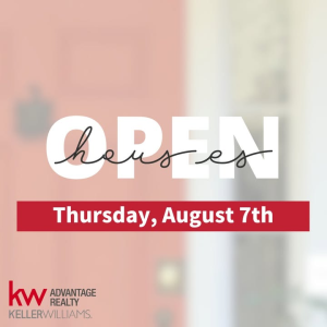 Keller Williams Agents are hosting Open Houses tomorrow! ✨ photo