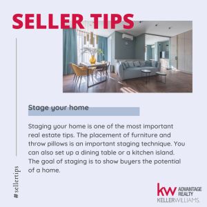 Staging your home is the first step toward a successful sale and it allows prospective buyers to envision themselves living in a home. ✨ photo