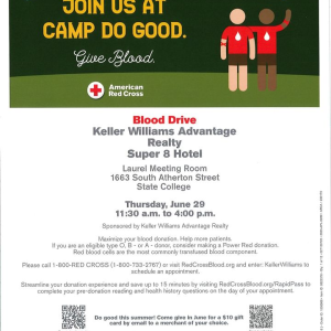 Keller Williams Advantage Realty is hosting our 5th Annual Blood Drive and we are looking for donors like YOU! photo