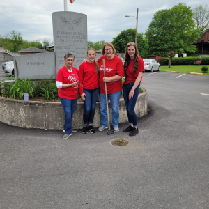 RED Day 2024 ❤️
The Jo Ann Smith Team - Keller Williams Advantage Realty spent the day revitalizing the Reedsville War Memorial!
You all did an absolutely beautiful job! photo