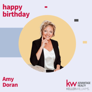 Happy Monday and happy birthday to our very own Amy J. Doran, Realtor of Doran & Cornwall Real Estate Group - Keller Williams Advantage Realty ! We are so thankful for you and hope you have a wonderful day! photo